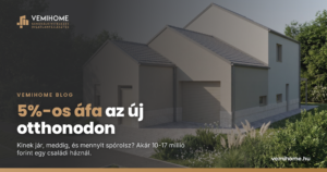 Tapolcsányi új lakóépület látványterv - 5%-os áfa, VEMIHOME